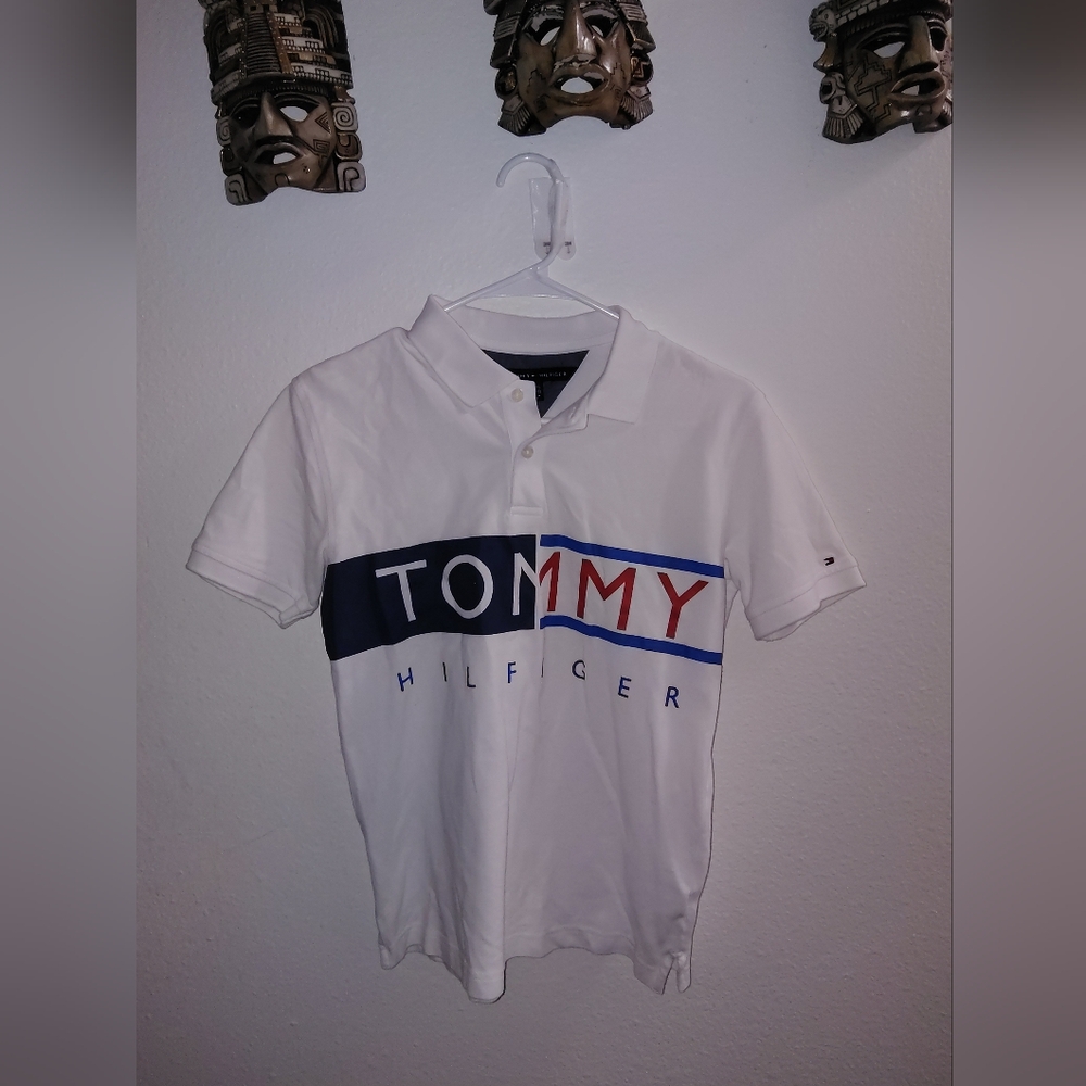 Tommy Hilfiger White Polo Shirt